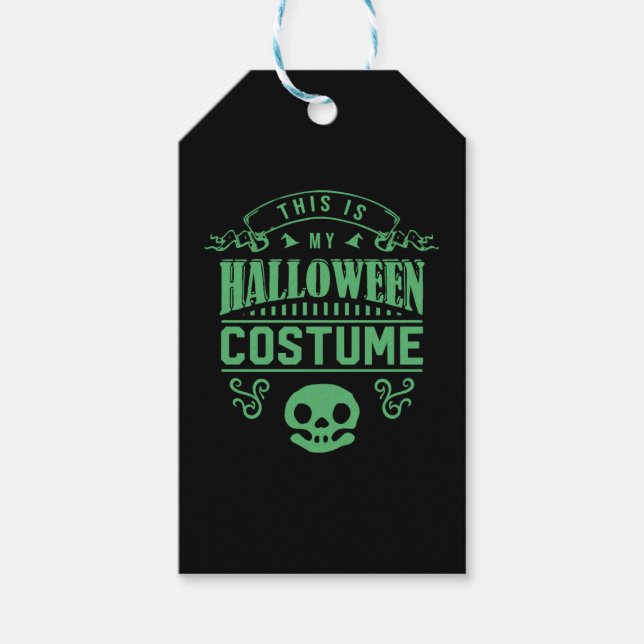 Scary Halloween Presentetikett (Framsidan)