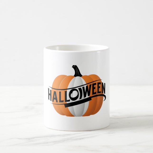 Scary Halloween Pumpkin Mugg (Center)
