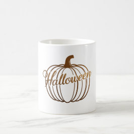 Scary Halloween Pumpkin Mugg