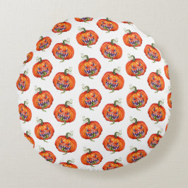 Scary Halloween pumpkin Tote Bag Dekorativ kudde