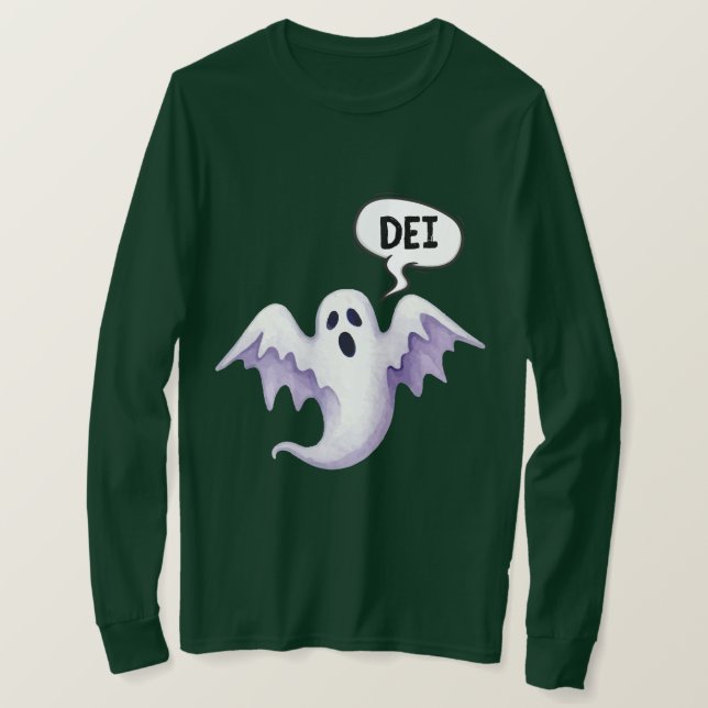Scary Halloween spökDEI T Shirt (Design framsida)
