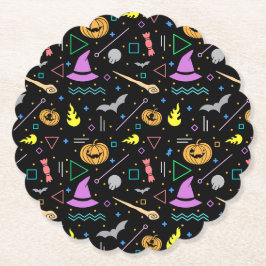 Scary Halloween Underlägg Papper