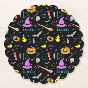 Scary Halloween Underlägg Papper