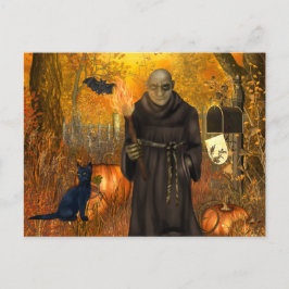 Scary Halloween-vykort Vykort