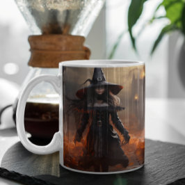 Scary Halloween Witch 24 Mugg