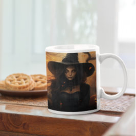 Scary Halloween Witch 36 Mugg
