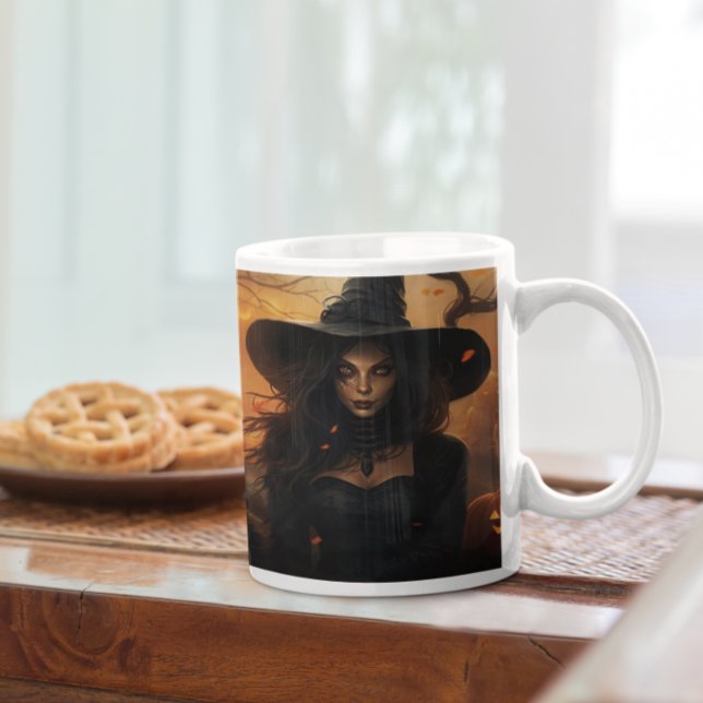 Scary Halloween Witch 36 Mugg (Scary Halloween Characters version 36 Mug
)