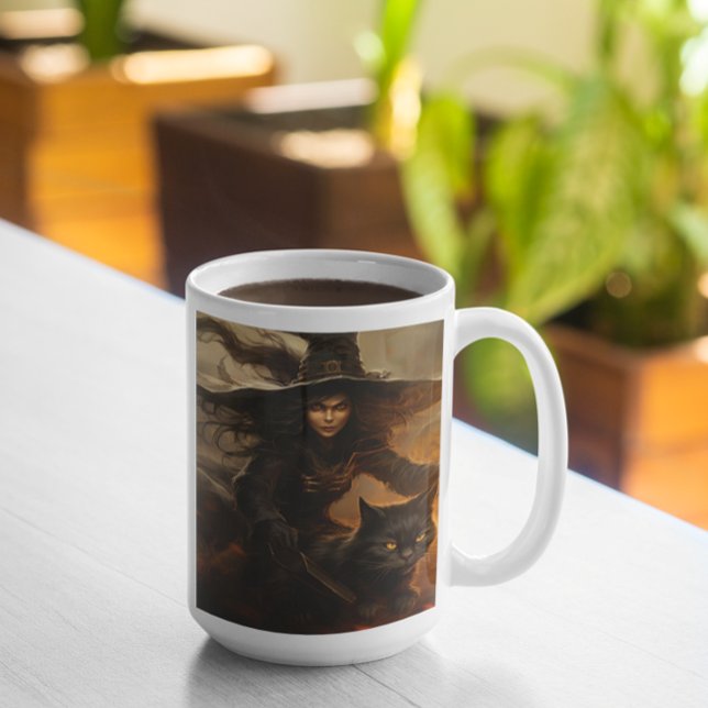 Scary Halloween Witch 8 Mugg (Scary Halloween Characters version 8 Mug
)