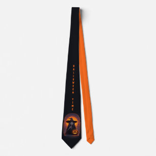 Scary Halloween Witch och Crazy Smile Pumpkin Slips