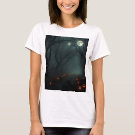 Scary Haunted Forest Glow Tee – Stunning Look