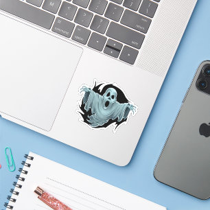 Scary Haunting Ghost Sticker Klistermärken