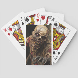 Scary Horror Skull Demon Casinokort