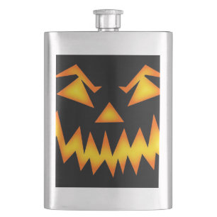 Scary Jack o lantern Ansikte Fickplunta