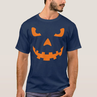 Scary Jack O'Lantern Halloween T Shirt