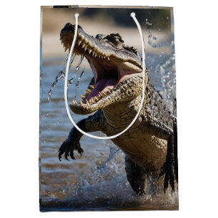 Scary Jaws: Australian Crocodile Leaping