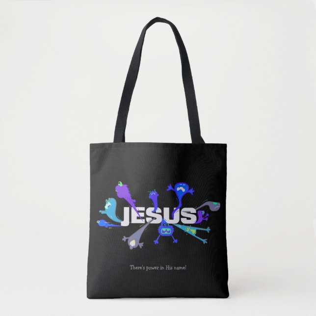 Scary Jesus Nights Tygkasse (Framsida)
