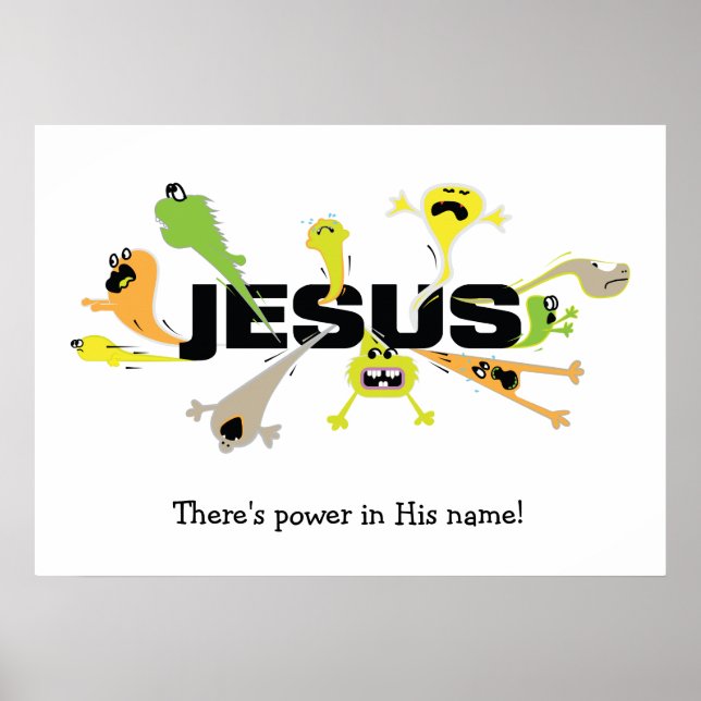 Scary Jesus Poster (Framsidan)