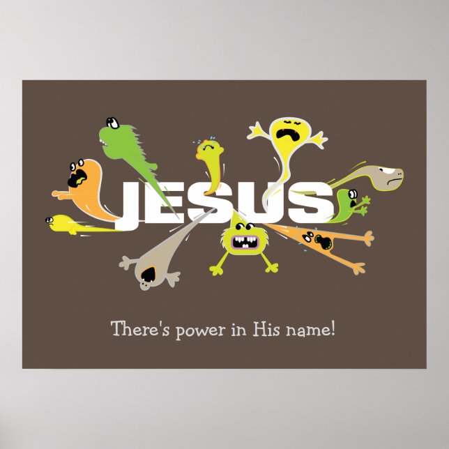 Scary Jesus Poster (Framsidan)