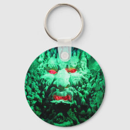 Scary Mask Ansikte i Sten Ansikte Nyckelring