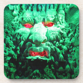 Scary Mask Ansikte i Sten Ansikte Underlägg