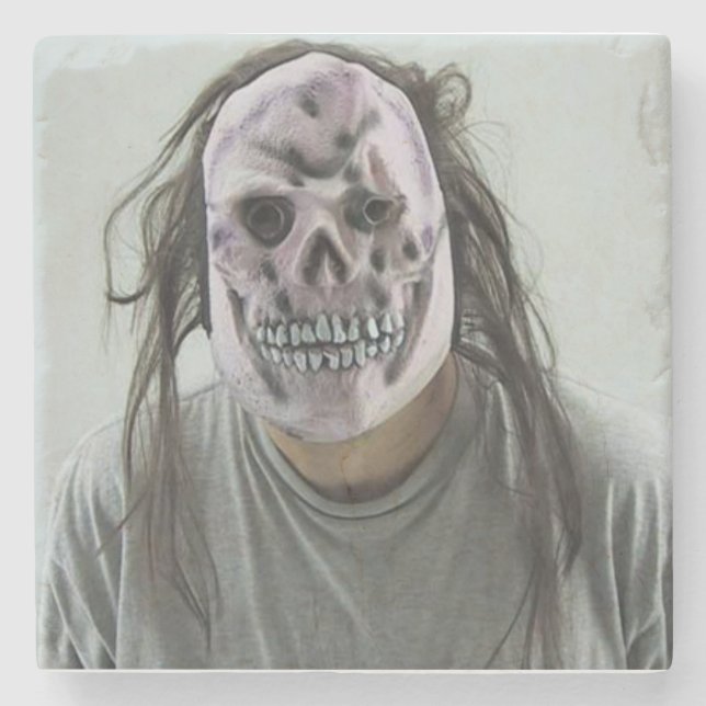 Scary Mask Stenunderlägg (Framsidan)