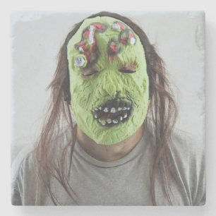 Scary Mask Underlägg Sten