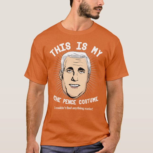 Scary Mike Pence Costume T Shirt (Framsida)