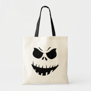 Scary Monster Ansikte Halloween Tygkasse