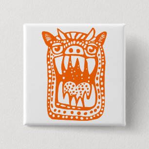 Scary Monster - Orange Knapp
