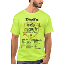 Scary Monster Security Funny Halloween