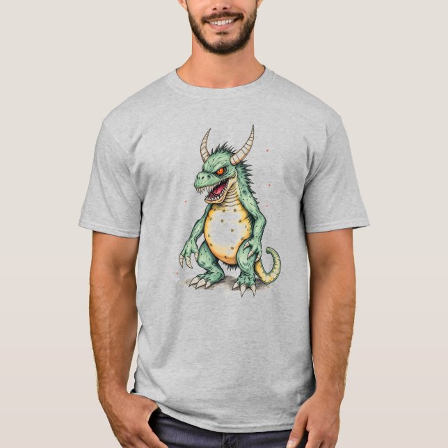 Scary Monster T Shirt (Framsida)