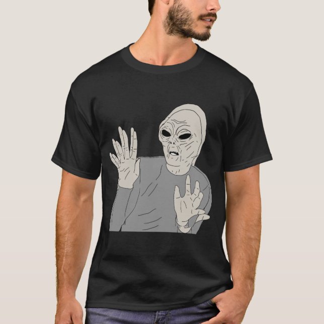 Scary Movie 3 Alien T Shirt (Framsida)