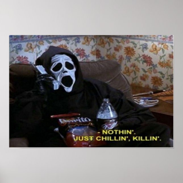 Scary Movie Skräm Poster (Framsidan)