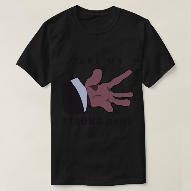 Scary Movie - ta min starka hand T Shirt (Design framsida)