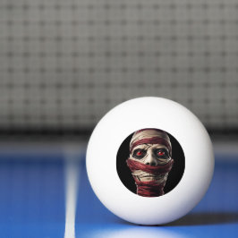 Scary Mummy Demon Halloween Ghoul Pingisboll