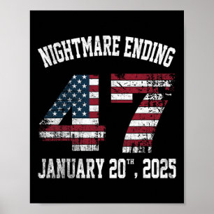 Scary Natt Slut 20 januari 2025 Funny Pro Tru Poster