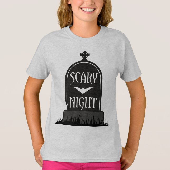 Scary Night T Shirt (Framsida)