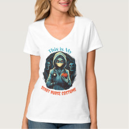 Scary Nurse Costume T-shirt
