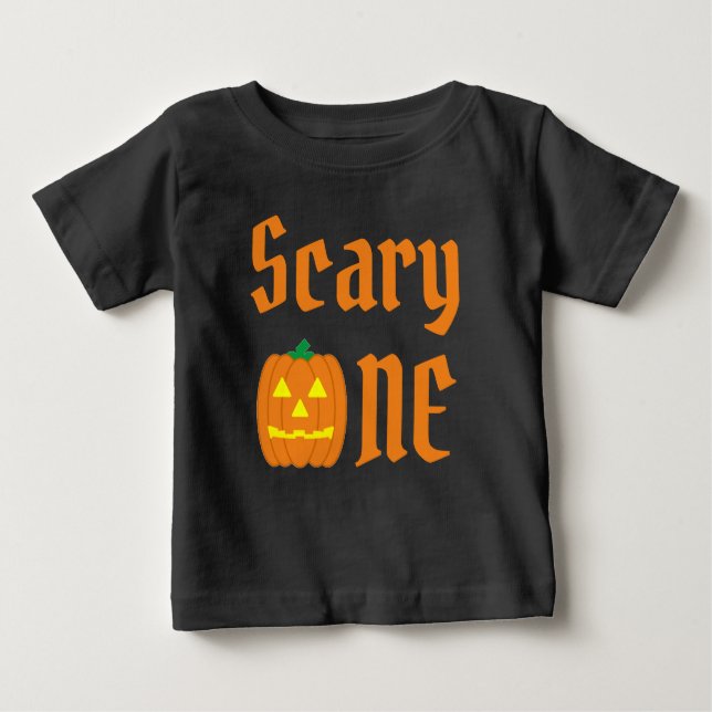 Scary One 1:a födelsedag T Shirt (Framsida)