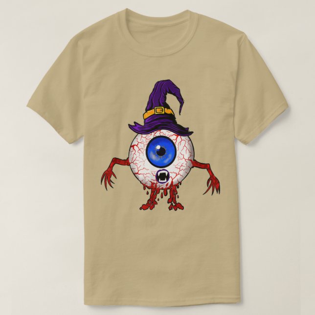 Scary Optometrist Costume Halloween Optometry Opto T Shirt (Design framsida)