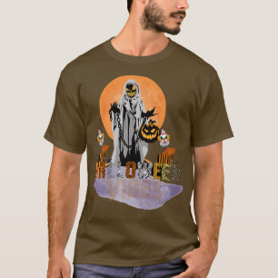 Scary pooky Halloween vibes häxcitat T Shirt