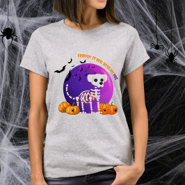 Scary Pug Halloween Full Moon T-Shirt