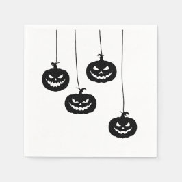 Scary Pumpkin hanging Pappersservett