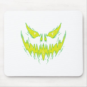 Scary Pumpkin Jack o lantern Ansikte Halloween Man Musmatta
