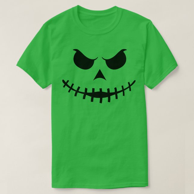 Scary Pumpkin, JackOLantern, Halloween Costume  T Shirt (Design framsida)