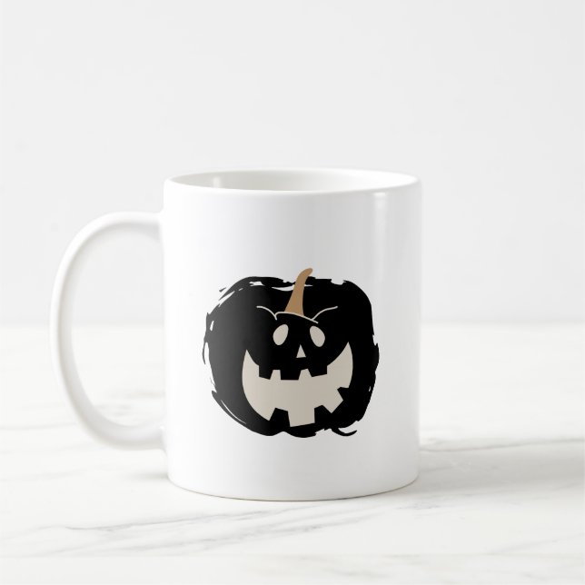 Scary Pumpkin Kaffemugg (Vänster)