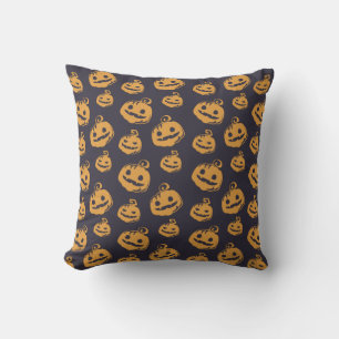 Scary Pumpkin New Halloween Dekorativ kudde