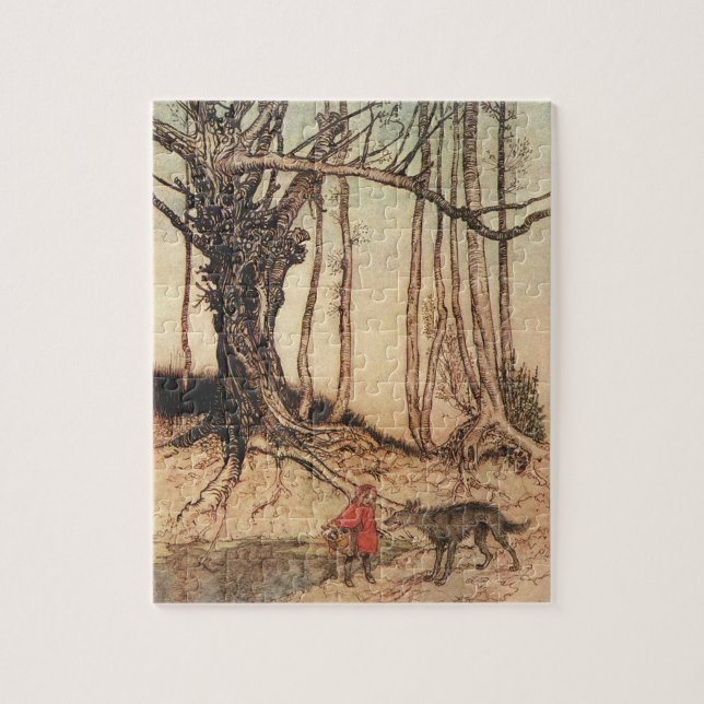 Scary Red Riding Huva Pussel (Vertikal)