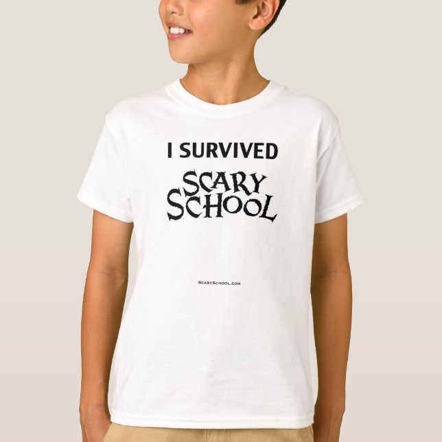 Scary School Kids T-Shirt (Framsida)