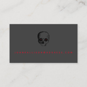 Scary Skull Halloween-Telefonkort